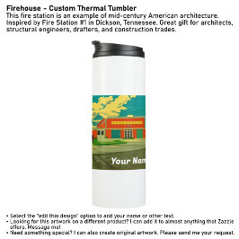 Firehouse - Custom Thermal Tumbler タンブラー