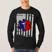 Fireman  for all Fire Heros & Red Line Fans Firefi Tシャツ (正面)