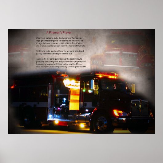 Fireman's Prayer ポスター (正面)