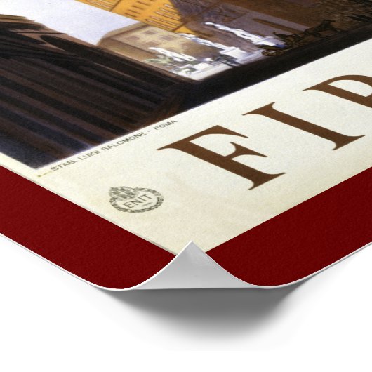 Firenze ポスター (角)