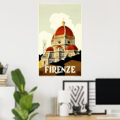 Firenze ポスター (ホームオフィス)