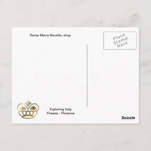 Firenze Duomo - Baptistry ポストカード (裏面)