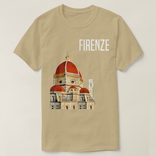 Firenze Florence Italy vacation tee Tシャツ (デザイン正面)