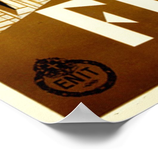 Firenze Travel Poster ポスター (角)