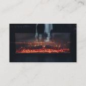 Fireplaceインストールサービスのカスタム 名刺 (裏面)