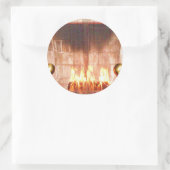 FIREPLACEスタンプ ラウンドシール (バッグ)