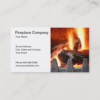 Fireplace Companyの名刺 名刺