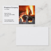 Fireplace Companyの名刺 名刺 (正面/裏面)
