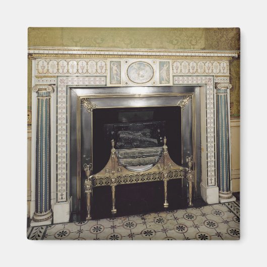 Fireplace from Syon House, Middlesex, c.1760 マグネット (正面)