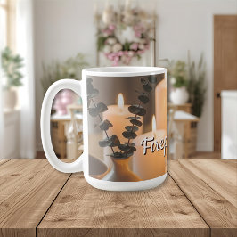 Fireplace Vibes Ceramic Mug | Cozy Cabin Mug  コーヒーマグカップ