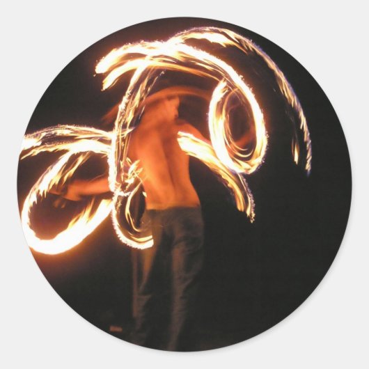 FirePlayシール ラウンドシール (正面)