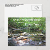Fires Creekに来てほしい ポストカード (正面/裏面)