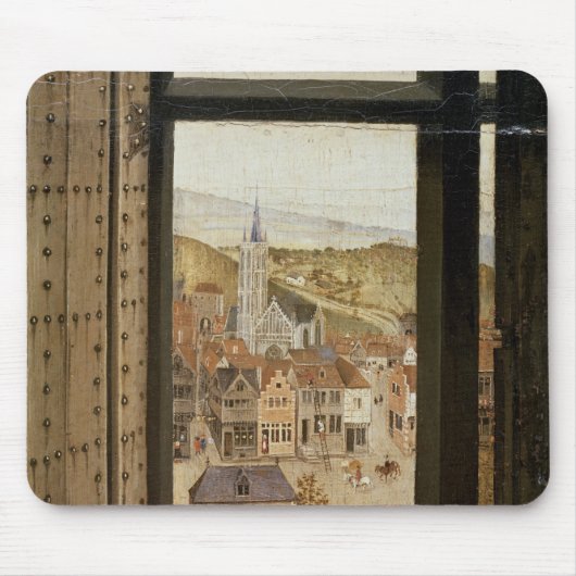 Firescreenの前のヴァージンそして子供、c.1440 2 マウスパッド (正面)