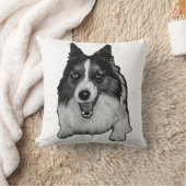 Fireside Corgi Accent クッション (ブランケット)
