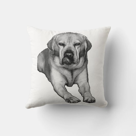 Fireside Tale in Ink クッション (裏面)