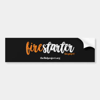 firestarterのバンパーステッカー バンパーステッカー