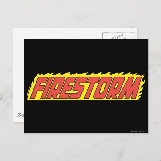 Firestormロゴ ポストカード (正面/裏面)