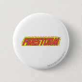 Firestormロゴ 缶バッジ (正面)
