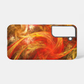 Firestorm Abstract Art Samsung Galaxyケース (裏面横)