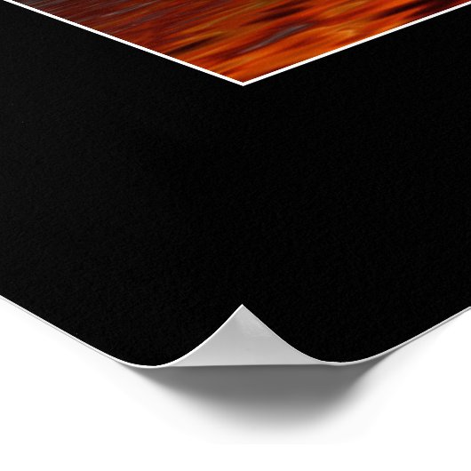 FIRESTORM Bald Eagle Artポスター ポスター (角)