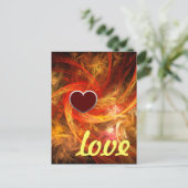 Firestorm Loveはがき ポストカード (スタンド正面)