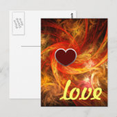 Firestorm Loveはがき ポストカード (正面/裏面)