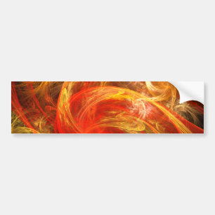 Firestorm Nova抽象芸術アートバンパーシール バンパーステッカー