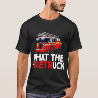 FiretrUCK消防士の消防士の贈り物 Tシャツ