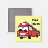 FireTruck – マグネット (正面/裏面)
