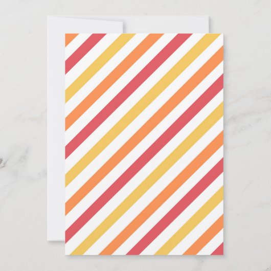 Firetruck Firefighter Kids Birthday Invitation 招待状 (裏面)