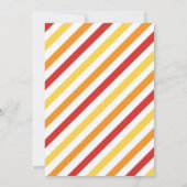 Firetruck Firefighter Kids Birthday Invitation 招待状 (裏面)