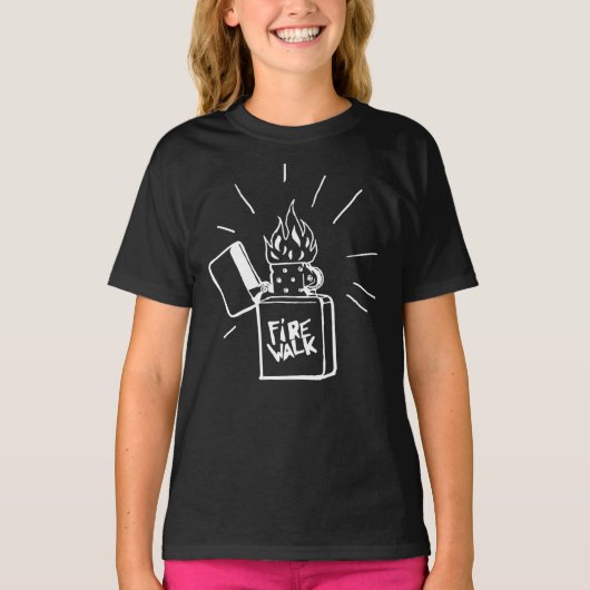 Firewalk Lighter Tシャツ – Life is奇妙なBefore t (正面)
