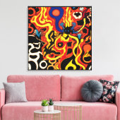 Firewall キャンバスプリント (インサイチュ (リビング))