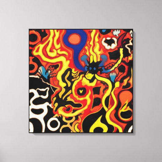 Firewall キャンバスプリント (正面)