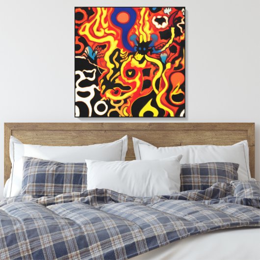 Firewall キャンバスプリント (インサイチュ (寝室))