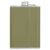 Fireweed及び山- Denaliの国立公園、 フラスク (裏面)