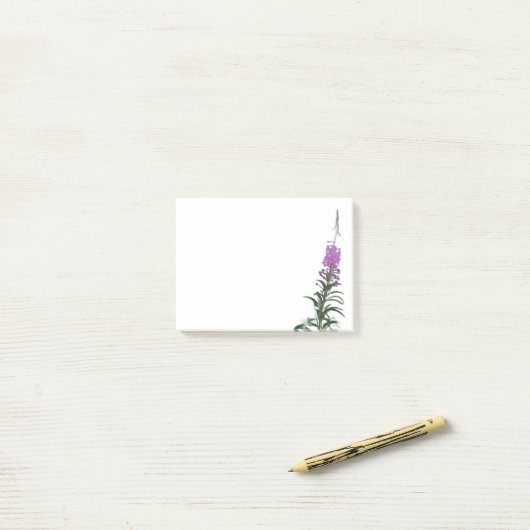 Fireweed 3" x 4" Post-It Notes ポストイット (デスク上)