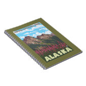 Fireweed & Mountains – デナリ・ナトル・パーク、 ノートブック (右側)