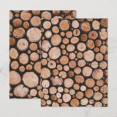 Firewood Logs      ポストカード (正面/裏面)