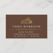 Firewood Supply Service Company 名刺 (正面)