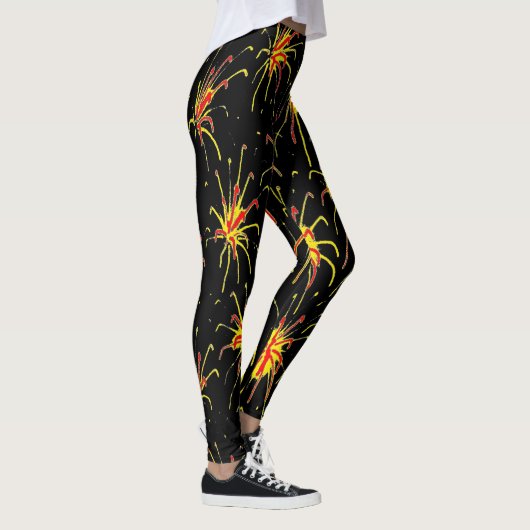 Firework Burst Leggings レギンス (右)