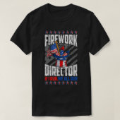firework director 4th of july i run you run  tシャツ (デザイン正面)