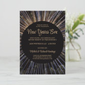 Fireworksお祝い新年招待状 招待状 (スタンド正面)