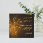 Fireworksお祝い結婚ズ 招待状 (スタンド正面)