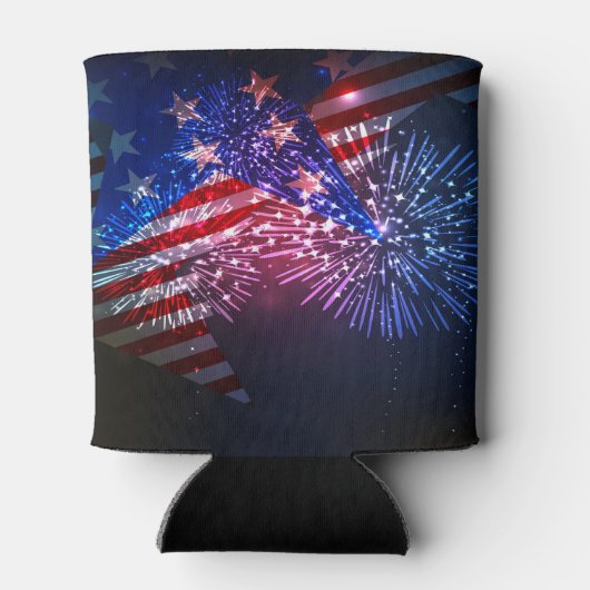 Fireworksお祝い(v1) 缶クーラー (裏面)