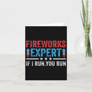 Fireworksのもし専門家走は走おもしろい7月の4thを読む カード