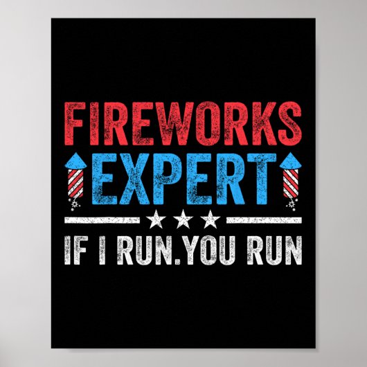 Fireworksのもし専門家走は走おもしろい7月の4thを読む ポスター (正面)