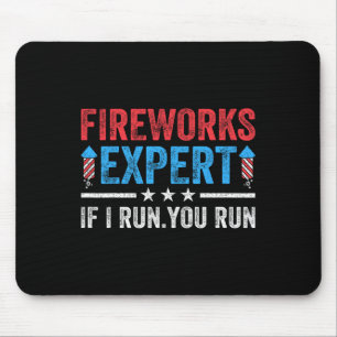 Fireworksのもし専門家走は走おもしろい7月の4thを読む マウスパッド