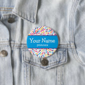 Fireworksのポリアミドプライドフラグの発音タグ 缶バッジ (インサイチュ)