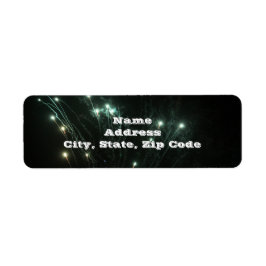 Fireworksの住所 シール